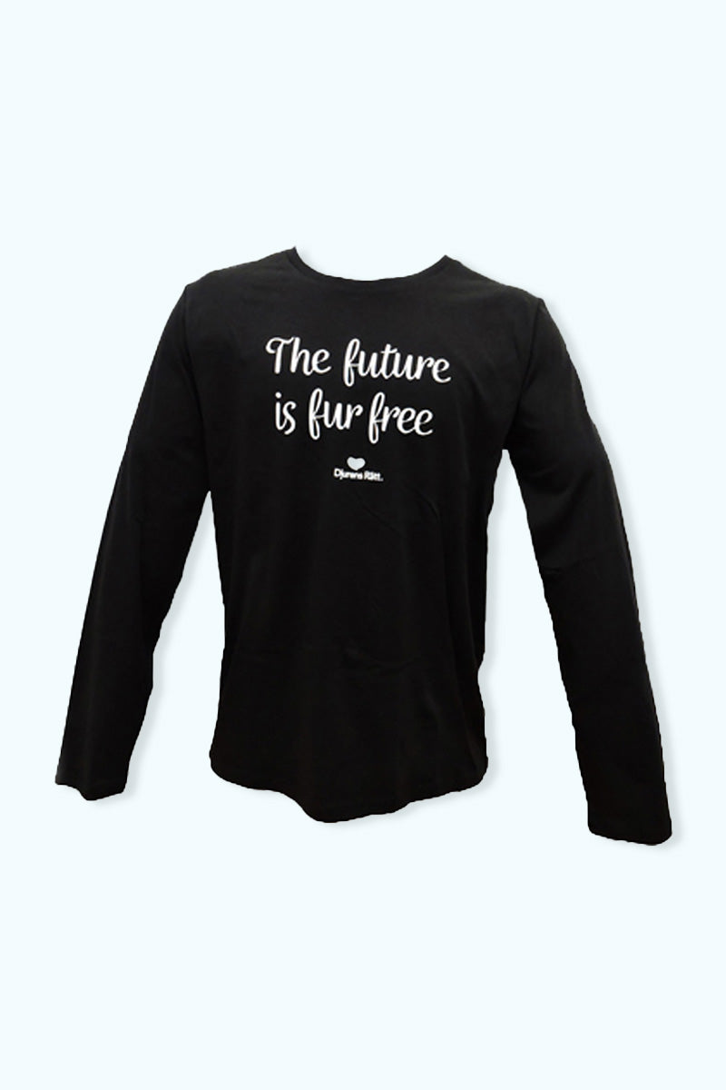 The future is fur free - rak långärmad