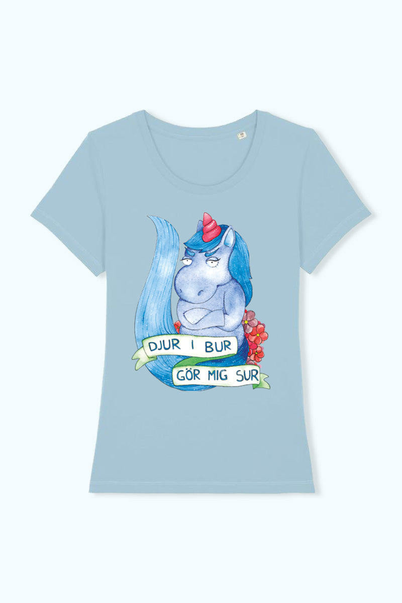 T-shirt Djur i bur gör mig sur