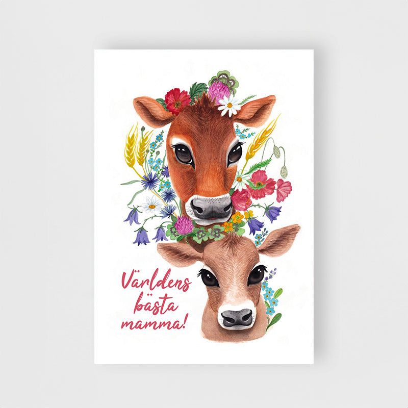 Vykort Världens bästa mamma