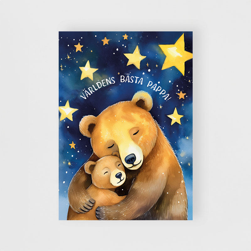 Vykort Världens bästa pappa
