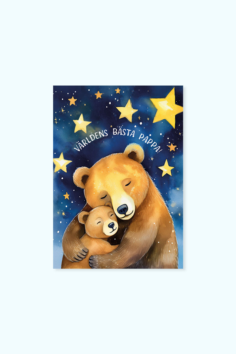 Vykort Världens bästa pappa