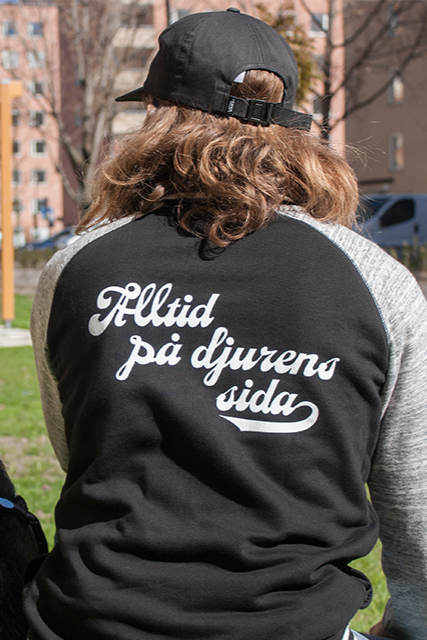 Baseballjacka Alltid på djurens sida