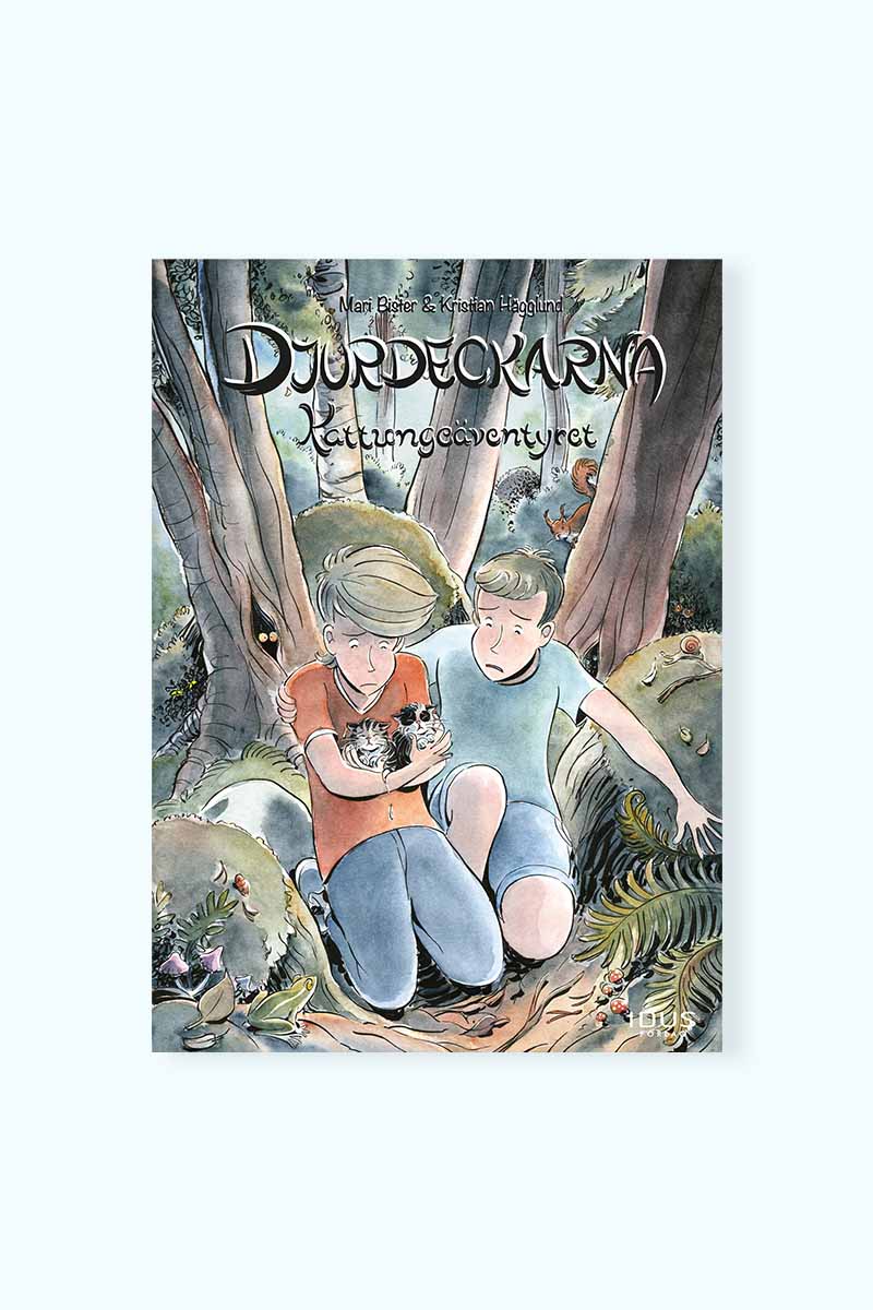 Bok Djurdeckarna Kattungeäventyret