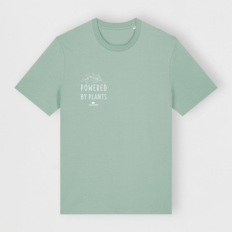 T-shirt Powered by plants grön