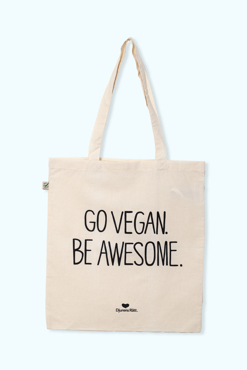 Tygkasse Go vegan