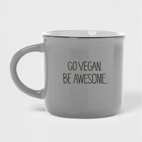 Mugg Go vegan (grå)