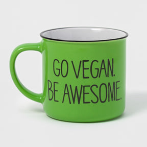 Mugg Go vegan (grön)