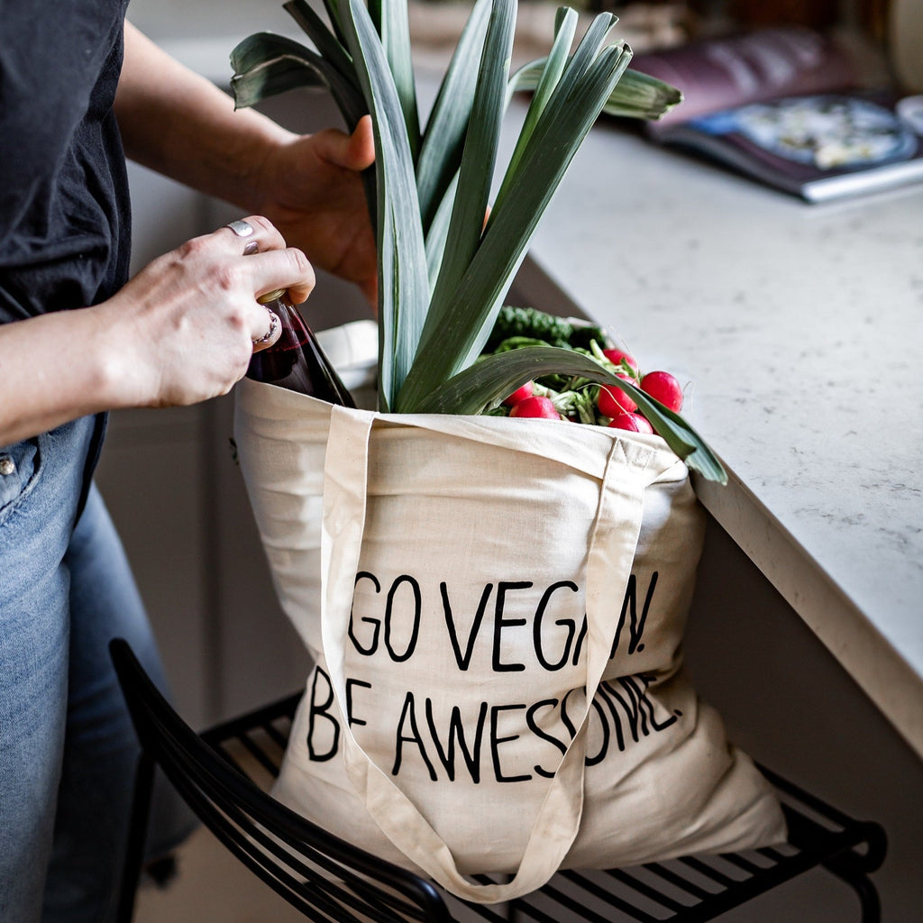 Tygkasse Go vegan